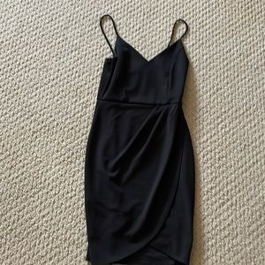 Lulu black cocktail dress.